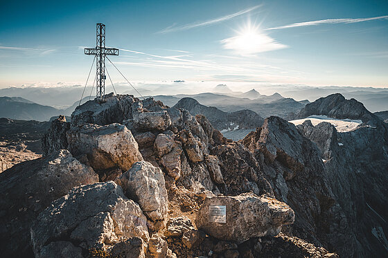 Ramsauhof excursion tip Dachstein Summit cross ©Gartner Mathäus