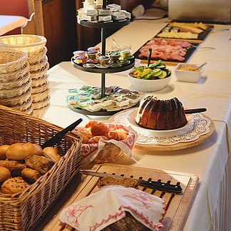 Ramsauhof breakfast buffet © Paul Kovac Ramsauhof breakfast buffet © Paul Kovac