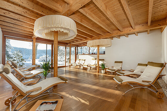 Ramsauhof relaxation room © Christine Höflehner