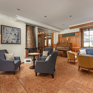 Ramsauhof fireplace room © Christine Höflehner Ramsauhof fireplace room © Christine Höflehner